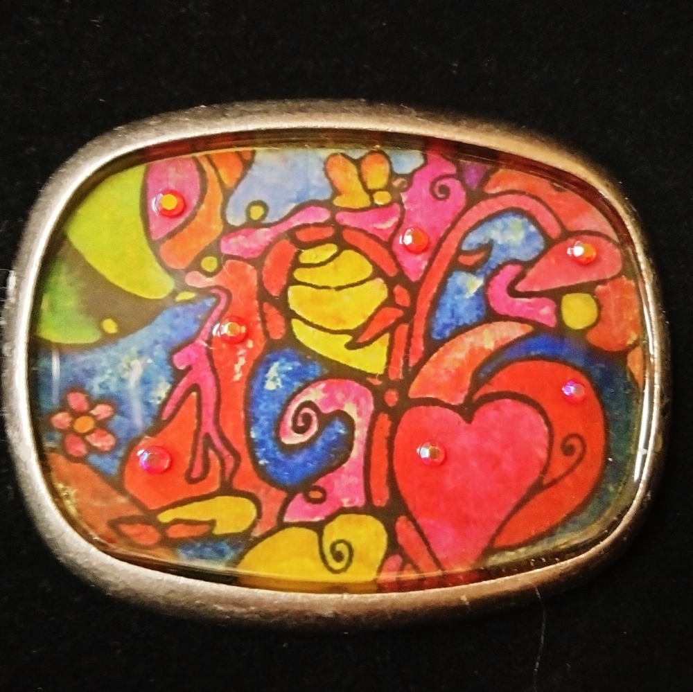 Resin belt buckle